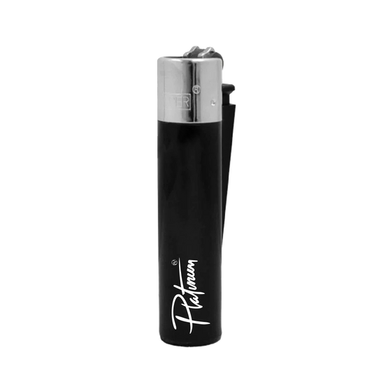 PV Platinum Black Clipper Lighter